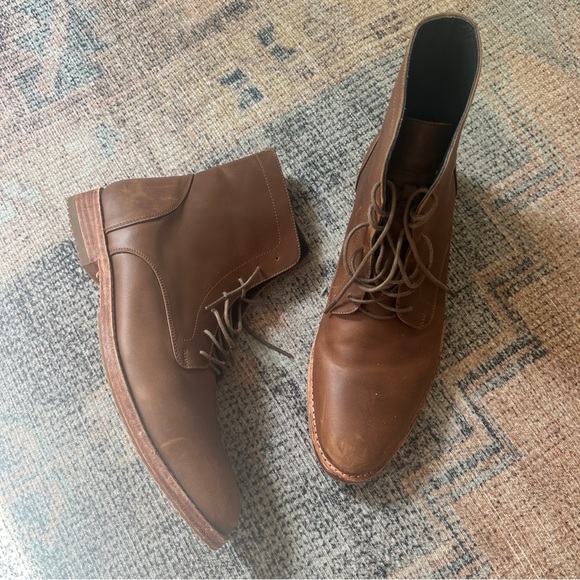 Mens Nisolo Everyday Lace Up Boot sz 10.5 AS IS - Picture 4 of 10